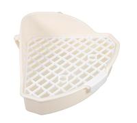 HAPINARY Guinea Pig Litter Box Trainer for Small Animals Corner Toilet Leak Design Washable Pet Potty for Bunnies Chinchillas and Hamsters