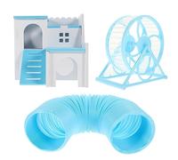 HAPINARY Guinea Pig Tube Tunnel Toy Hamster Maze Chinchilla Toys Rabbit Boredom Breaker Playpen