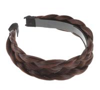 HAPINARY Hair Material and Fiber High Texture with Gentle Temperature Bands Thick Fishbone Braid Headband Lightweight Hair Accessory Use for Women for Washing Your Face and Party