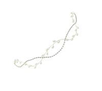 HAPINARY Hairband Lightweight Featuring Bride Imitation Delicate Pearl and Rhinestone Design, Alloy Material, Easily Fixed the Headwear Accessories Head, for Wedding Occasions and Bridal