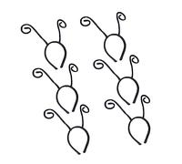 HAPINARY Halloween Ant Tentacle and Butterfly Hairband Set 6pcs Black Lightweight Cosplay Party Head Accessories for Women and Girls