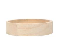 HAPINARY Hamster Bowl Wooden Feeder Squirrel Food Dish Household Pet Feeder Washable Safe Material for Small Animals