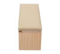 HAPINARY Hand Comfortable Training Art for Steady for Suitable Nail Hands Beauty Wooden Leather Rest Cushion with Wrist Support Multifunction Design Beige Colour Manicure