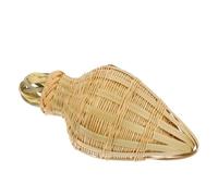 HAPINARY Hand Woven Bamboo Pet Cage for Grasshoppers and Crickets, Rectangular Small Animal Enclosure Suitable for Breeding and Home Use, Easy to Carry with Aesthetic Beige Design