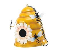 HAPINARY Hanging Bird House for Outdoor Use Versatile Garden Decoration Comfortable Nest for Parrots Durable Design for All Weather Conditions for Birdwatchers Garden Enthusiasts