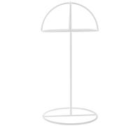HAPINARY Hat Stand Display Rack Minimalist Style with Smooth Surface White Iron with Stable and Multifunctional Design, Desktop Hat Rack Suitable for Home Decor and Other Settings
