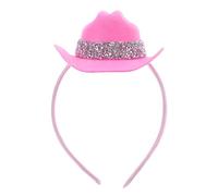 HAPINARY Headband Vintage and Mini Hat Top Comfortable Pink for Polyester Women Fit Fascinator with Universal Elegant Style Hair Accessory Birthday for Party Gatherings