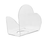 HAPINARY Heart Shaped Acrylic Nail Art Palette Mixing Tray for Nail for Salon and Personal Use and Makeup Applications