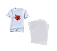 HAPINARY Heat Transfer Paper Sublimation Paper A4 Size 5pcs Inkjet Printable for Heat Press Printing Office and School Use