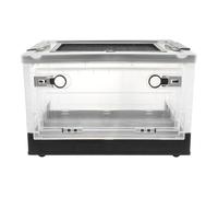 HAPINARY Hedgehog Incubator Hamster Breeding Box Black Plastic with Multiple Air Holes Lightweight Compact Foldable for Indoor Breeding