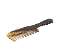HAPINARY Horn Massage Comb for Scalp Care Natural Static Hair Styling Tool for Daily Use and Travel Made of Genuine Cow Horn Material