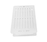 HAPINARY Hotel Front Desk Card Display Rack Plastic Organizer for Business Cards Desktop Stand for Office Reception Meeting Tabletop Use