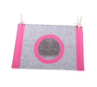 HAPINARY House Bunny Bed Guinea Pig Playpen Hamster Hide Pet Cage Bed Felt Tent