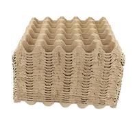 HAPINARY House Egg Tray Set 20pcs 30-hole Growing Pulp Tray Incubator Random Color
