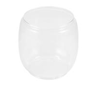 HAPINARY Hurricane Lantern Glass Globe Replacement Oil Lamp Chimney Cover for Retro Outdoor Kerosene Lamps with Lampshade