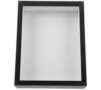 HAPINARY Insect Box with 3d Wooden Frame for Butterfly and Bug Display, for Collecting and Educational Experience, Featuring Detailed Observation and Creative Artistic Design in Black