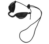 HAPINARY Ipl Safety Goggles Eye Patch for Light Therapy Protection Soft Silicone Eye Cover for Cosmetic Procedures Teeth Tanning UV and LED Treatment Black