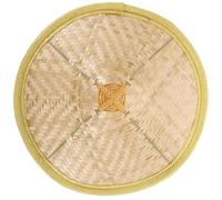 HAPINARY Japanese Bamboo Hat for Men with Adjustable Rope, Portable Khaki Asian Style Party and Cosplay Hat, Traditional Samurai and Ronin Costume Accessory for Daily Life and Color