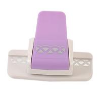 HAPINARY Labor Saving Small Paper Puncher for DIY Scrapbooking Crafts Handheld Punch with Stable Plastic Build Easy Use for Adults Creative Card Making Tool Random Color