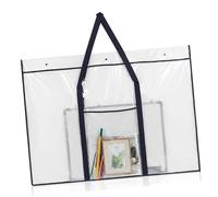 HAPINARY Large Art Portfolio Bag with Handle Poster Storage Carrier Art Storage for Posters Drawing Boards and Painting Tools Versatile and Secure Clasp Design