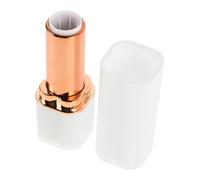 HAPINARY Lipstick Tube Empty Portable Makeup Packaging Lip Gloss Holder for DIY Lipstick Making White