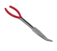 HAPINARY Long Reach Bent Nose Crucible Pliers Fire Tongs for Metalworking Jewelry Melting Tools Versatile Crucible Bowl Grip Compatible with Multiple