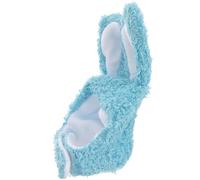 HAPINARY Lovely Blue Plush Bunny Ear Shape Pet Costume Hat for Cats and Small Dogs, Soft Cartoon Cat Accessory for Christmas and Halloween, Adds to The Holiday Spirit
