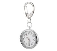 HAPINARY Luminous Pocket Watch with Stainless Steel Case, Lightweight and Easy to Carry, Clip-on Design for Nurses and Girlfriends, for Work the Hospital or Daily Work, Featuring Night