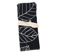 HAPINARY Makeup Brush Bag Durable Cotton Cosmetic Storage Pouch with Slots for Brushes and Pencils Practical Organizer for Students and Professionals Simple Design for Easy Access