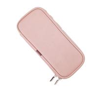 HAPINARY Makeup Brush Storage Bag Pu Material Designed for Travel Use Compact and Portable for Holding Makeup Brushes and Tools Includes Convenient Zipper Closure for Women Who Need Travel