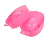 HAPINARY Manicure Kit Bowl 2pcs Soak Trays for Nail Art Nail Soak off Bowl Set Safe Plastic Material