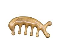 HAPINARY Massage Comb Comfortable Hair Scalp Massaging Wooden Comb for Home Indian Head Massage Random
