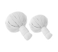 HAPINARY Massage Roller Balls Thai Herbal Compress 2Pcs Natural Wormwood for Hand Therapy Trigger Point Relief and Spa Wellness Sessions