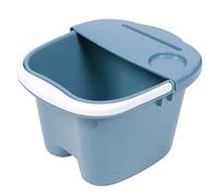 HAPINARY Massaging Foot Bath Basin Elevated Thickened Foot Bath Tub with Lid Comfortable Home Leg Soak for Relaxation and Health Therapy