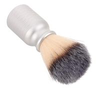 HAPINARY Men'S Synthetic Hair Shaving Brush with Soft Bristles, Aluminum Alloy Handle, Thick Lather Foam Brush for Beard Soap, Travel Facial Grooming Tool for Wet Shaving and Beard Care