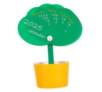 HAPINARY Mini Desk Calendar with Unique Design for Office School and Home Small Monthly Planning Calendar with Easy Flip Pages and Multifunctional Storage Box Cute Desktop Organizer for
