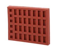 HAPINARY Miniature Brick Silicone Mold for DIY Sand Table Building and Wall Construction Soft Silicone Crafting Mold 28 Long Bricks for Model Making