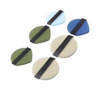 HAPINARY Mix Style Makeup 6 Pack Dry Wet Dual Use Soft Sponge for Women's Face Makeup