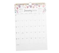 HAPINARY Month Large Wall Calendar English Planner with Multi-country Holidays Thick Paper Monthly Organizer for Home Office School Daily Planning and Yearly Scheduling