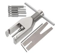 HAPINARY Motor Gear Puller Pinion Removal Kit for Hobbyists and Repair Technicians, Steel Construction High Precision Use and Quick Replacement Design, Silver Finish for Motorized Models