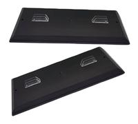 HAPINARY Motorcycle Model Storage Stand Display Rack for Displaying Motorcycle Models 2pcs Black Plastic and Organizing Small Tools on Workbench for Office or Home