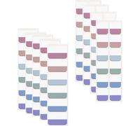 HAPINARY Multi-Function Sticky Flags Page Markers with PVC Adhesive Sticker Material, Assorted Colour Tabs for Easy to Use Classification in Office and Home