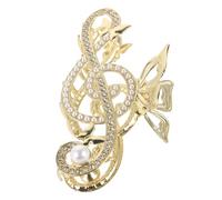 HAPINARY Musical Note Butterfly Hairpin Elegant Note Molding Barrettes Hair Accessories for Women Thick Hair Decorative for Women