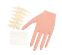 HAPINARY Nail Art Training Hand Flexible Mannequin Hand for Acrylic Nails Detachable Fingers for Beginners