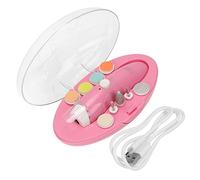 HAPINARY Nail Trimming for Boy Girl Electric Nail Clippers Care Kit Clipper for Trimmer Grooming Tools for Newborns and Boy Girl Night Light Feature