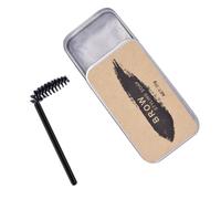HAPINARY Natural Eyebrow Soap for Women, Practical and Stereo Shaping Brow Styling Cream with Plastic Material, Delicate and Stylish Non-fading Eyebrow Wax for Lasting Wild Brow Look