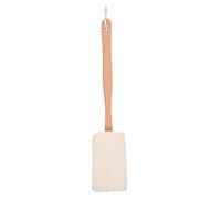 HAPINARY Natural Loofah Exfoliating Bath Brush Soft Body Cleaner Supple Back Scrubber for Shower and Travel Durable Skin Exfoliator for Smooth Deep Cleansing