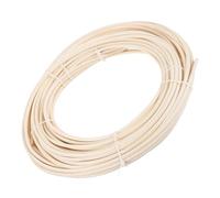 HAPINARY Natural Rattan Cane Webbing Round Flexible Chair Repair Material for DIY Furniture Crafting Strong Woven Rattan for Handicraft Enthusiasts and Home Projects