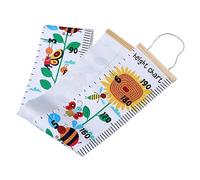 HAPINARY Nordic Style Wooden Kids Growth Chart Height Measurement Wall Hanging Decorative Playroom Wall Decor