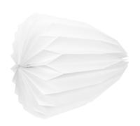 HAPINARY Origami Paper Lamp Shade Replacement Foldable Pleated Ceiling Lamp Cover for Living Dining Bar Hotel Eco-Friendly Paper Lampshade Practical Light Protection and Modern Nordic